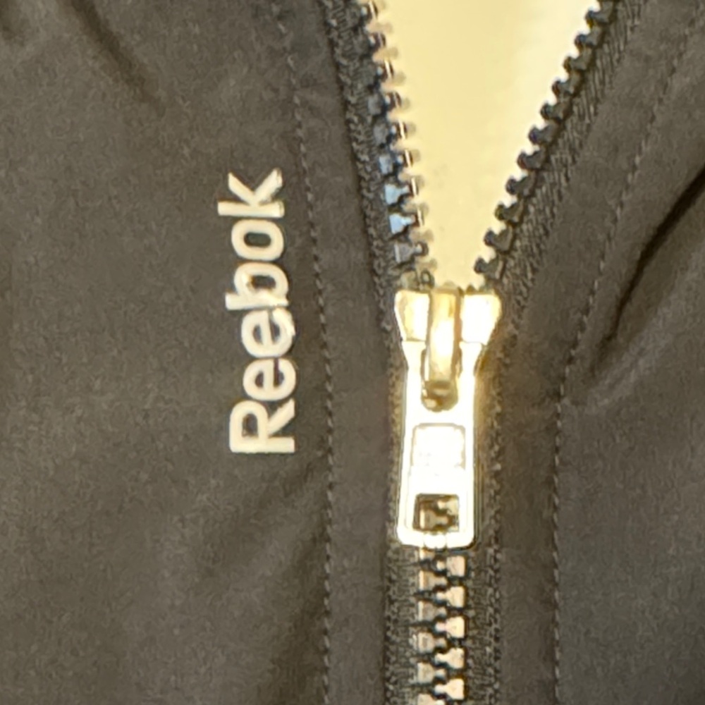 Reebok Black and Gray Women's Jacket - Picture 4 of 11